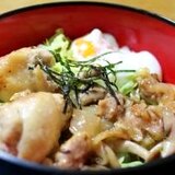 鶏肉の塩だれ丼